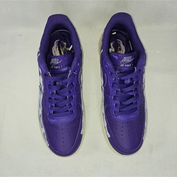 Nike AF 1 Low 'Purple Skeleton Halloween' - Picture 3 of 6